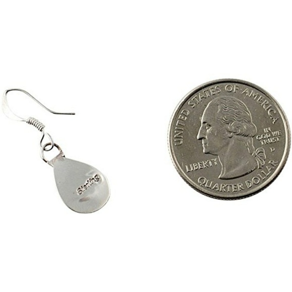 Coral Bear Paw Small Dangle Earrings - Picture 3 of 3